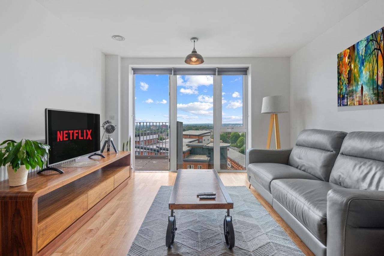 Penthouse Flat In Slough Center Apartment Ngoại thất bức ảnh